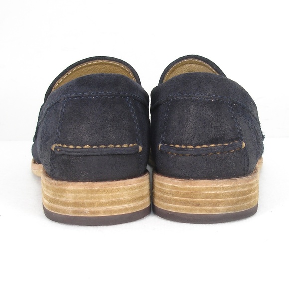 FRYE GREG CLASSIC PENNY LOAFER WAXED SUEDE 7.5 main image 8